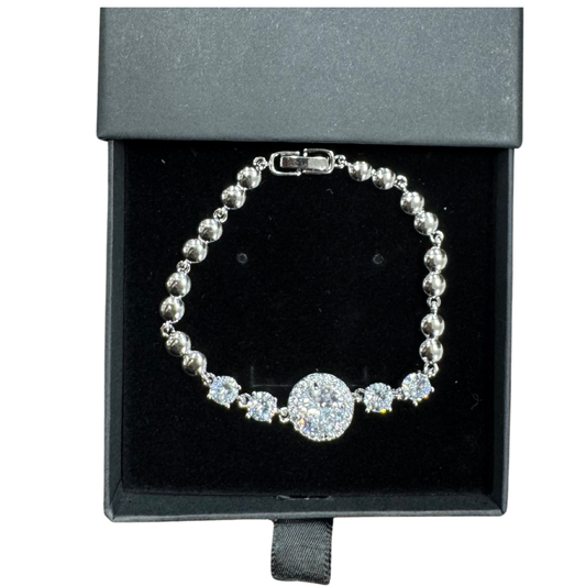 Glass Stone Bracelet