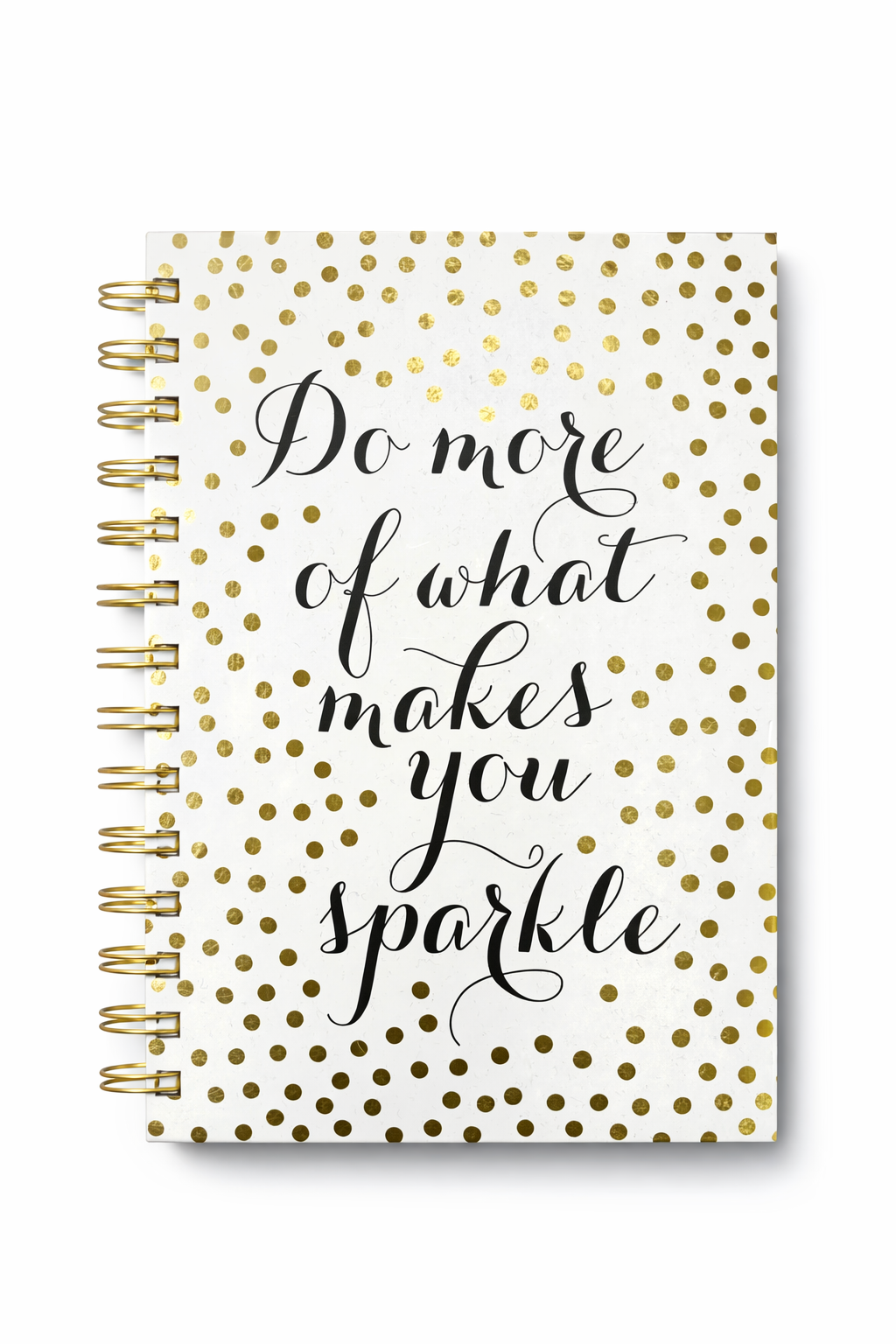 Polka dot journal