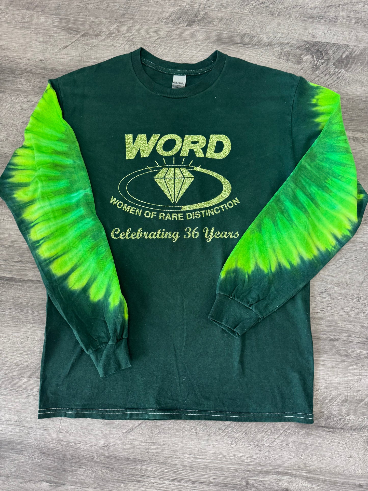 W.O.R.D. Green Tie Dye