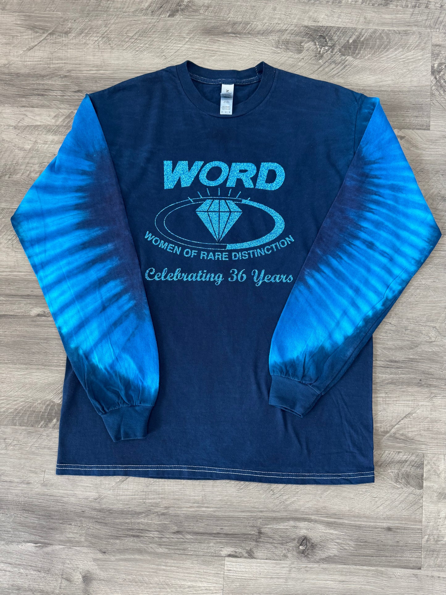 W.O.R.D. Blue Tie Dye
