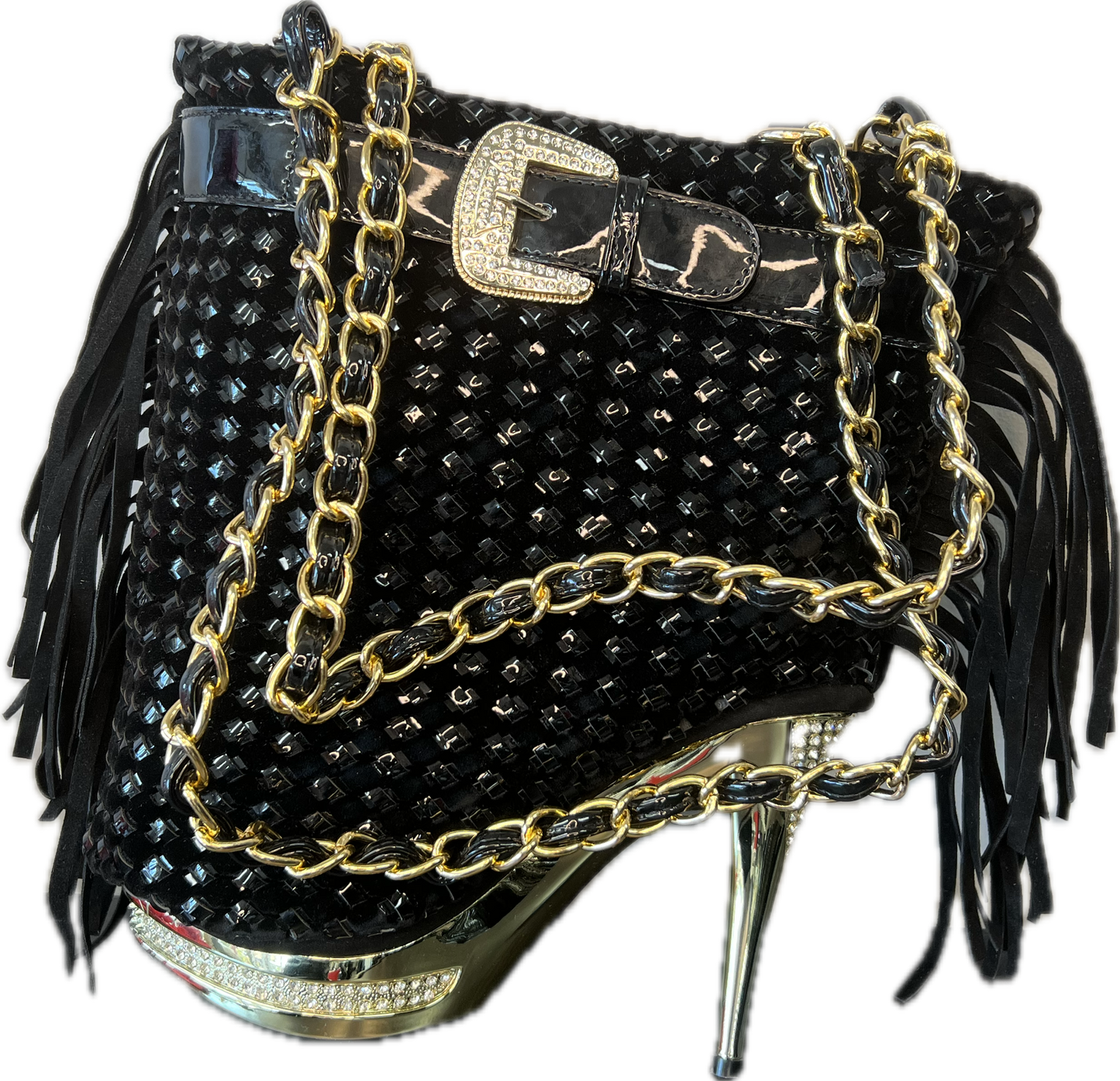Stiletto Bling Handbag