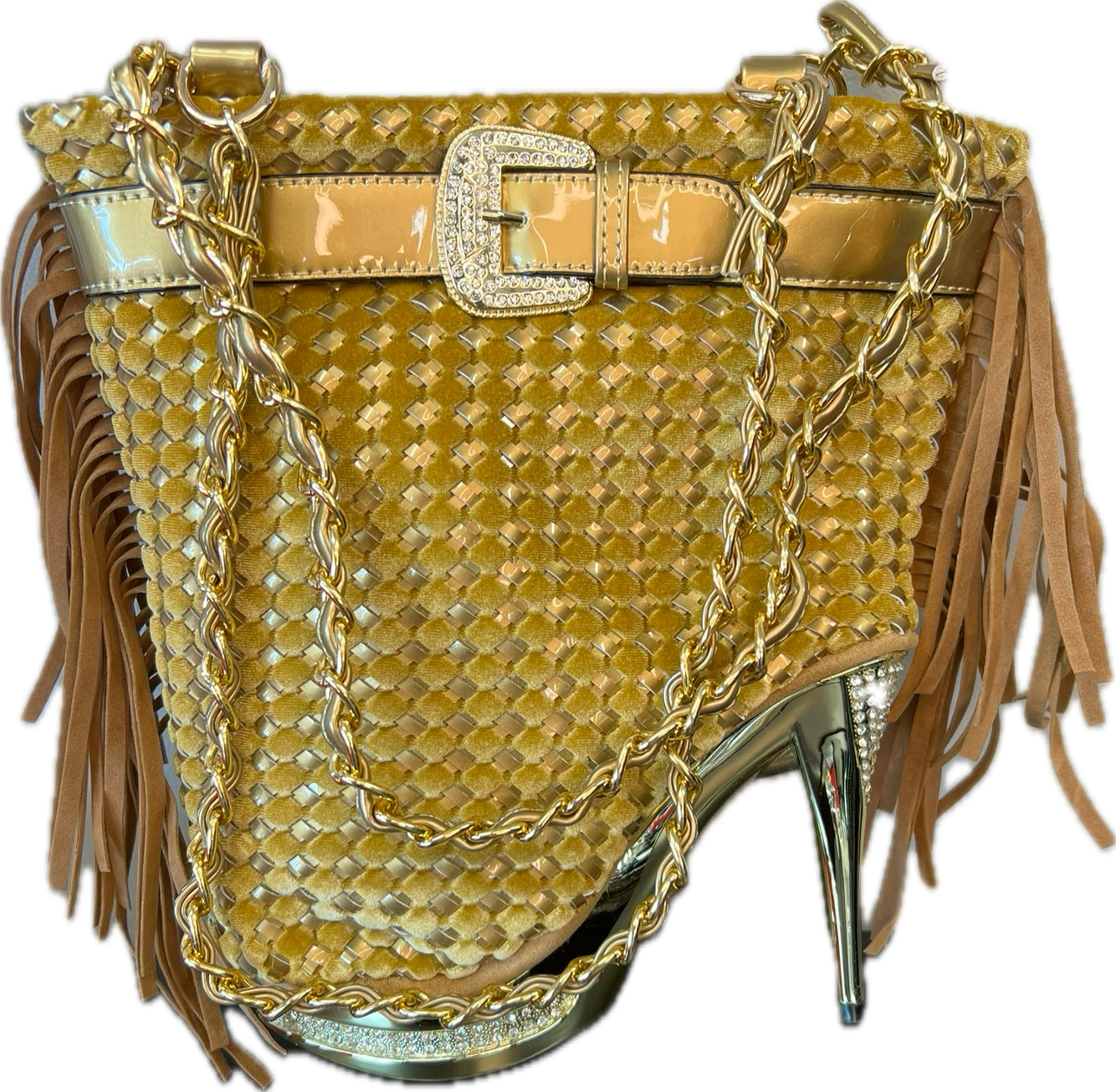 Stiletto Bling Handbag