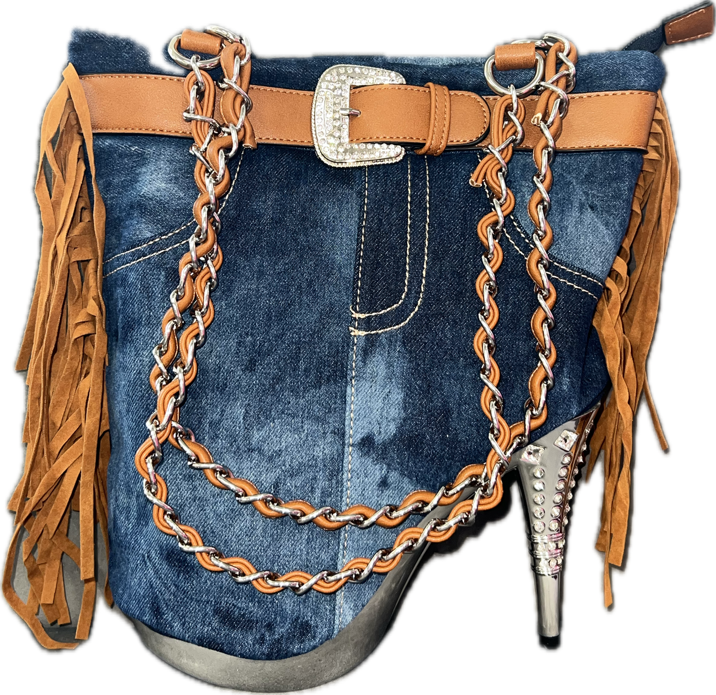 Stiletto Bling Handbag