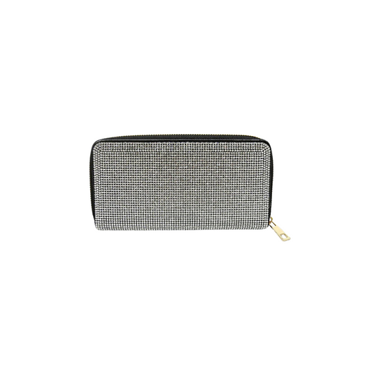 Silver Rhinestone Wallet