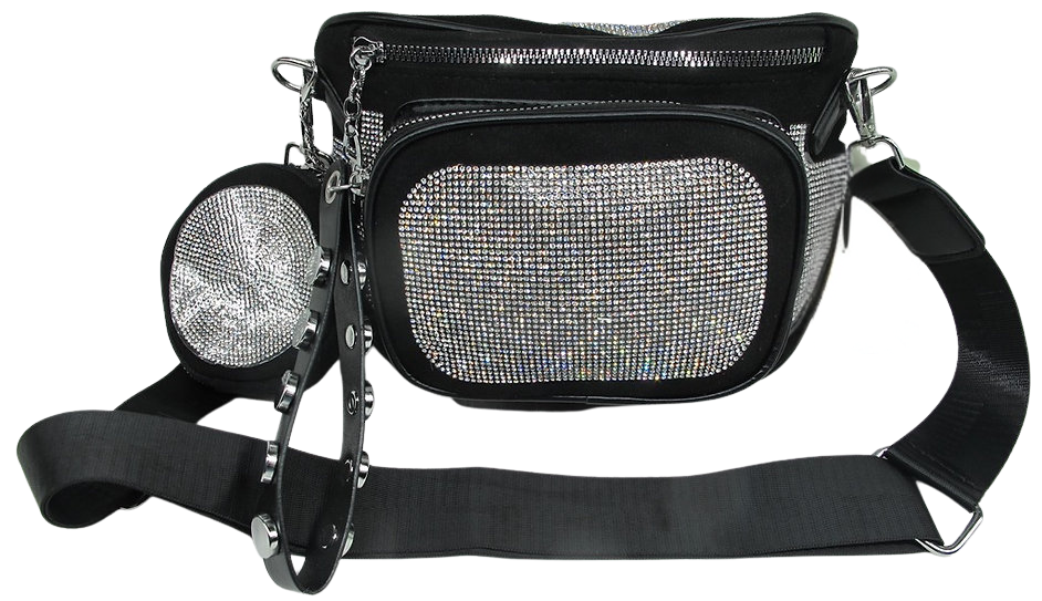 Bling Crossbody Purse – Small Size, Big Shine