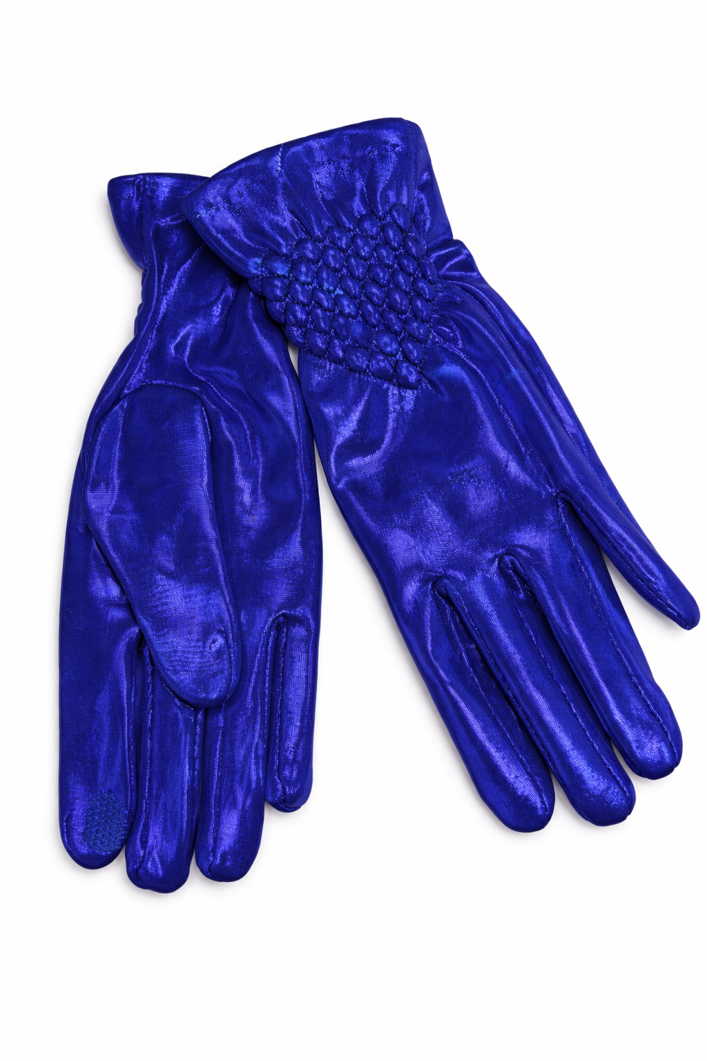 Metalic Smocked Glove