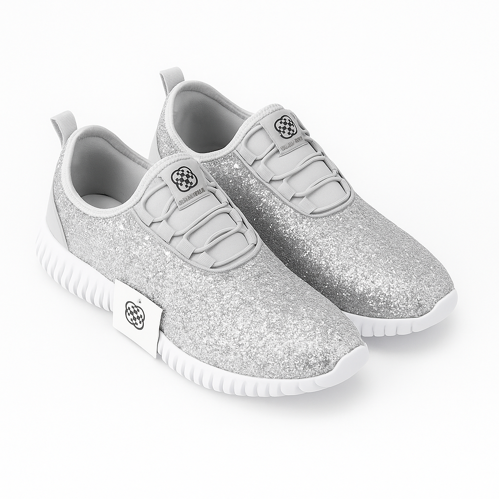 Glitter Slip on Sneakers