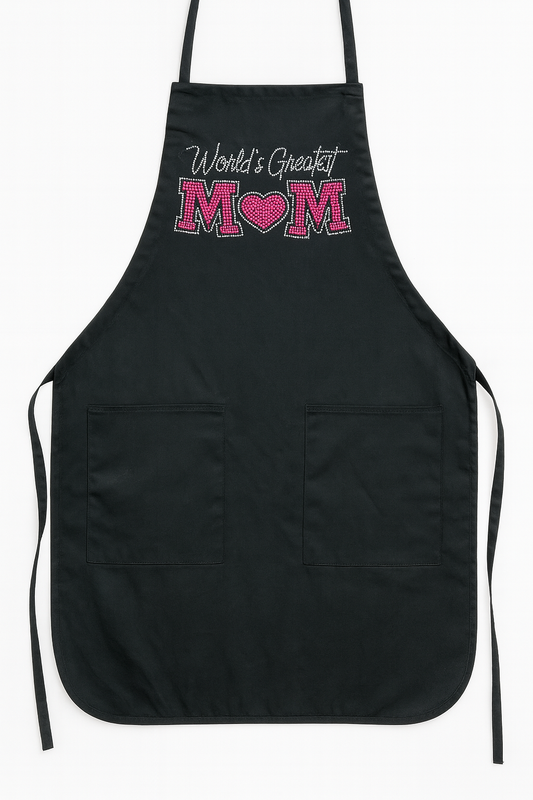 Worlds Greatest Mom Apron