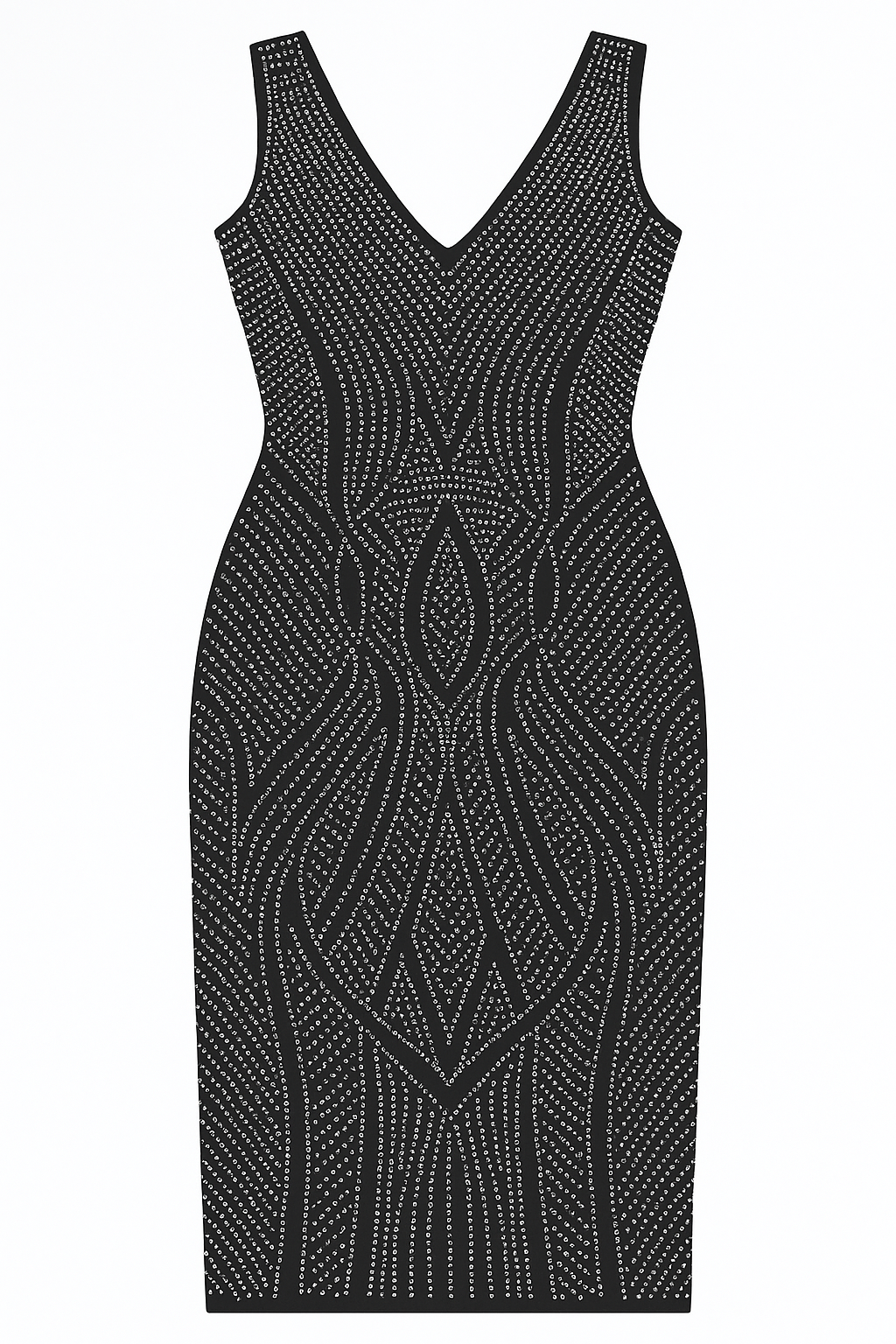 Sleeveless Bling Dress