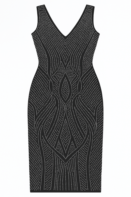 Sleeveless Bling Dress