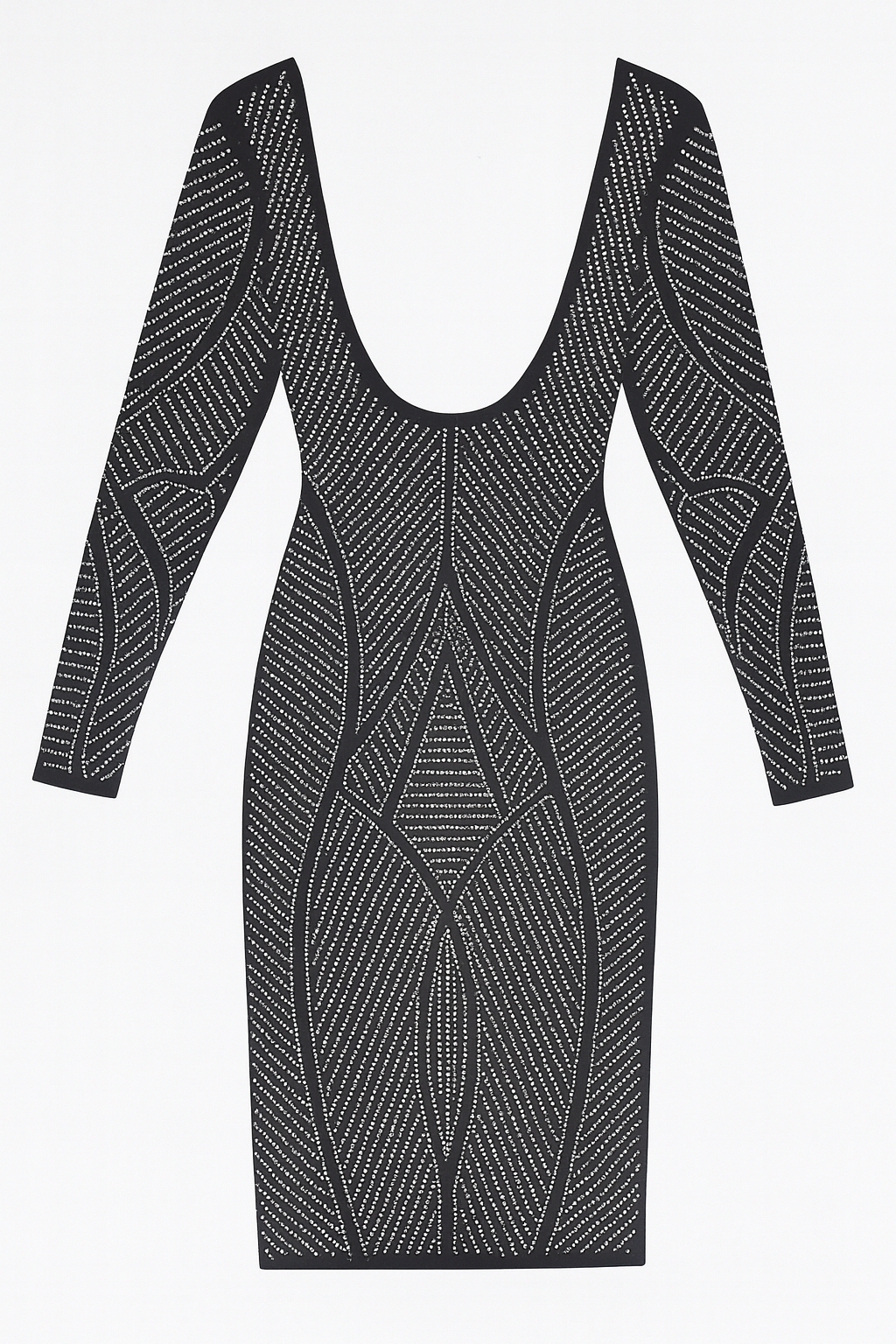 Long Sleeve Bling Dress